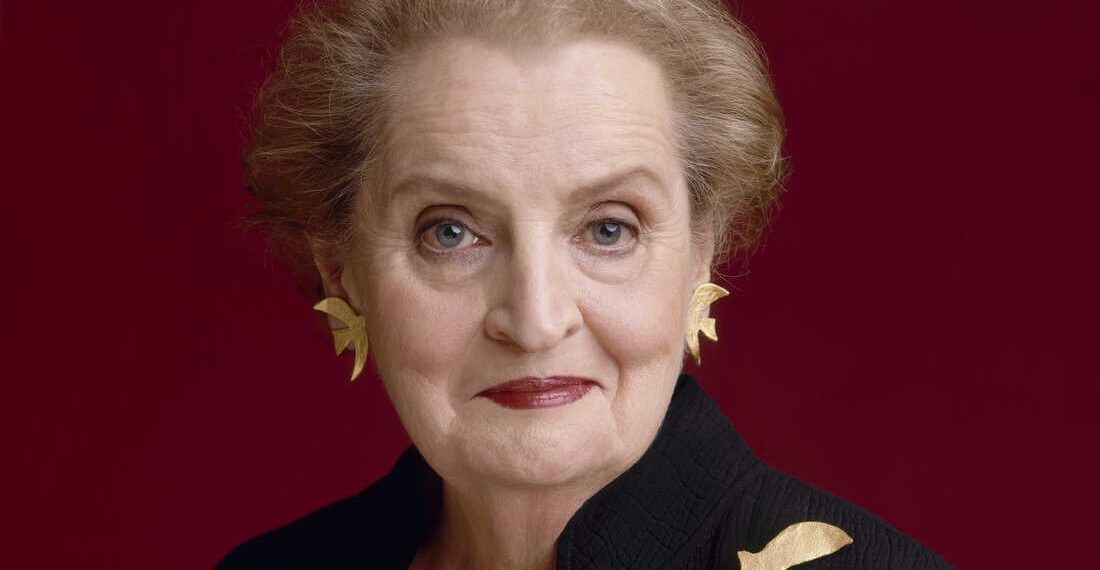 Madeleine Albright served as secretary of state under President Clinton from 1997-2001.