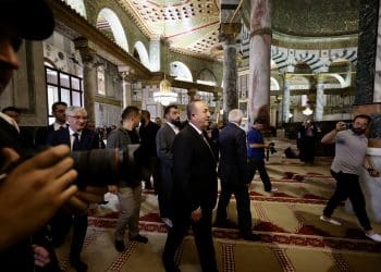 Dışişleri Bakanı Mevlüt Çavuşoğlu, Filistin'deki temasları kapsamında Kudüs'teki Mescid-i Aksa'yı ziyaret etti ( Mostafa Alkharouf - Anadolu Ajansı )