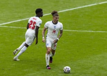 Kalvin Phillips England, Bukayo Saka England England - Deutschland London, 29.06.2021, Fussball, Saison 2020/21 Foto: Moritz Müller *** Kalvin Phillips England , Bukayo Saka England England Germany London, 29 06 2021, football, 2020 season 21 photo Moritz Müller