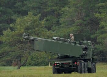 FILE PHOTO: A M142 High Mobility Artillery Rocket System (HIMARS) takes part in a military exercise near Liepaja, Latvia September 26, 2022. REUTERS/Ints Kalnins/File Photo