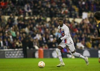 Spanish King Cup soccer match Intercity vs FC Barcelona, Barca at Jose Rico Perez Stadium, Alicante, 04 January 2023 Dembele Copa del Rey: Intercity vs FC Barcelona 900/Cordon Press *** Spanish King Cup soccer match Intercity vs FC Barcelona at Jose Rico Perez Stadium, Alicante, 04 January 2023 Dembele Copa del Rey Intercity vs FC Barcelona 900 Cordon Press PUBLICATIONxNOTxINxFRAxESPxITA 900/CordonxPress LOF - Copa del Rey: Intercity vs FC Barcelona