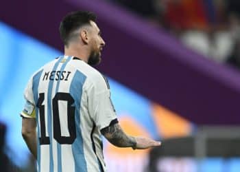 Soccer Football - FIFA World Cup Qatar 2022 - Semi Final - Argentina v Croatia - Lusail Stadium, Lusail, Qatar - December 13, 2022 Argentina's Lionel Messi REUTERS/Dylan Martinez