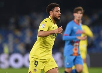 Arnaut Danjuma of Villarreal CF during the Friendly Match match between SSC Napoli and Villarreal CF at Stadio Diego Armando Maradona Naples Italy on 17 December 2022. (Photo Franco Romano)