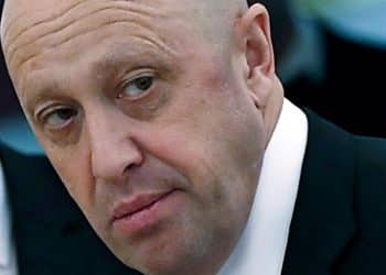 FILE - Russian businessman Yevgeny Prigozhin is shown prior to a meeting of Russian President Vladimir Putin and Chinese President Xi Jinping in the Kremlin in Moscow, Russia, July 4, 2017.  The fighting for Soledar and Bakhmut again highlighted a bitter rift between the top military brass and Yevgeny Prigozhin, a rogue millionaire whose Wagner Group military contractor has played an increasing role in Ukraine.(Sergei Ilnitsky/Pool Photo via AP, File)