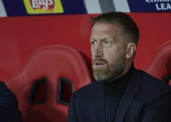 Salzburg, Österreich 25. Oktober 2022: Champions League - 2022/2023 - RB Salzburg vs. FC Chelsea Trainer Graham Potter (FC Chelsea)