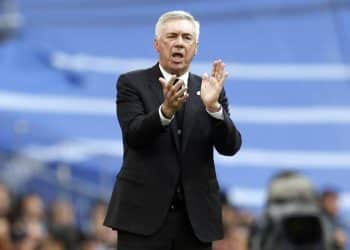 ESP: Real Madrid v Athletic Club. La Liga Santander Real Madrid CF head coach Carlo Ancelotti during the La Liga match between Real Madrid and Athletic Club played at Santiago Bernabeu Stadium on June 4, 2023 in Madrid, Spain. kpng Copyright: xCesarxCebollax/xPRESSINx PS_230604_1169