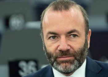 epa07850025 Chairman of the EPP Group in the European Parliament Manfred Weber  reacts during the debate on Britain's withdrawal from the European Union during a debate on Brexit at the European Parliament  in Strasbourg, France, 18 September 2019.  EPA-EFE/PATRICK SEEGER